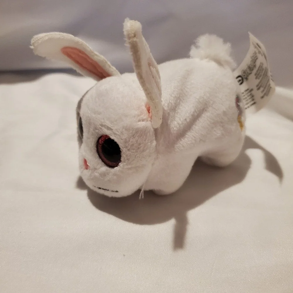 Little Tikes Springlings‎ Surprise White Bunny with Pink Glitter Eyes 4